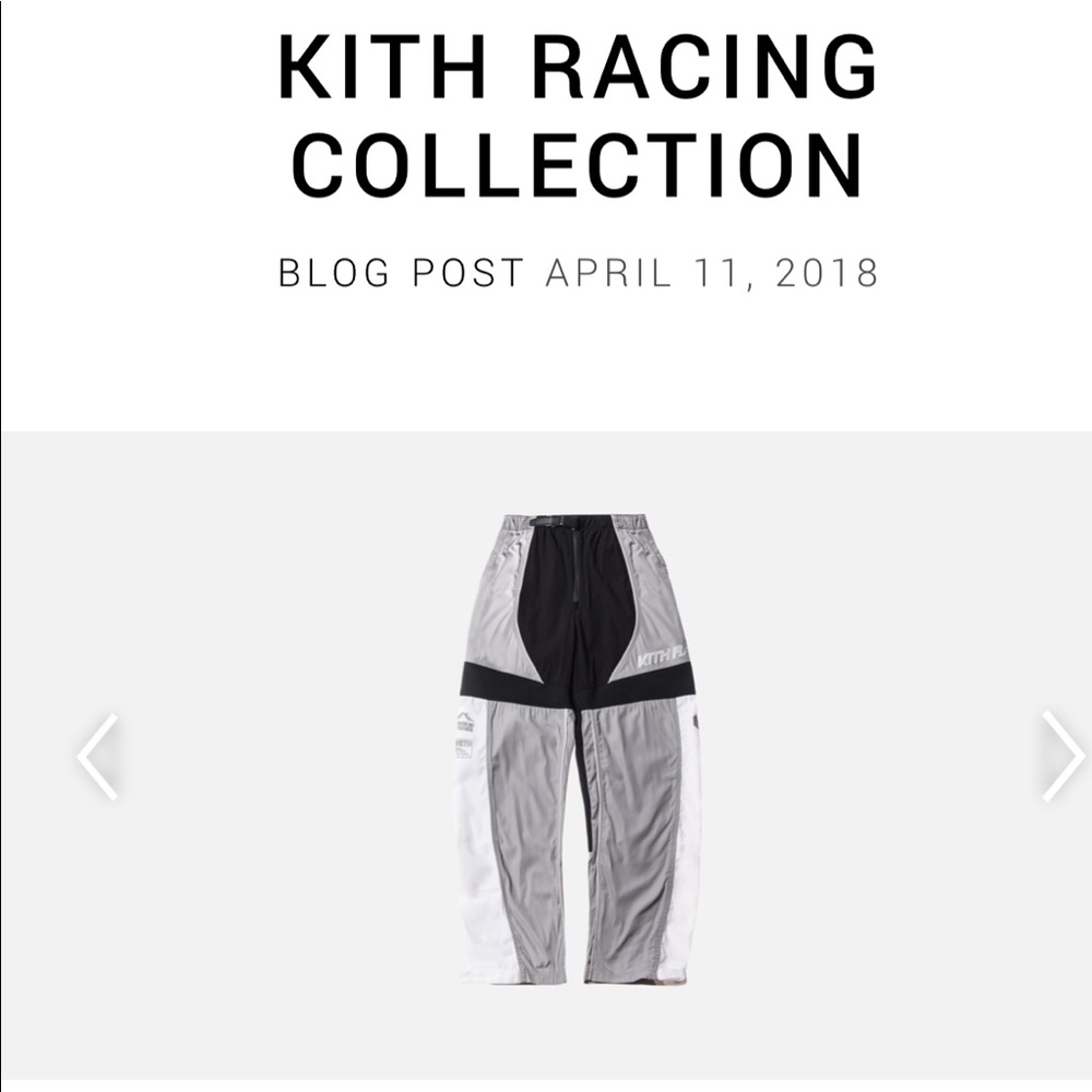 Kith Racing Collection Motion Pants - Picture 5 of 6